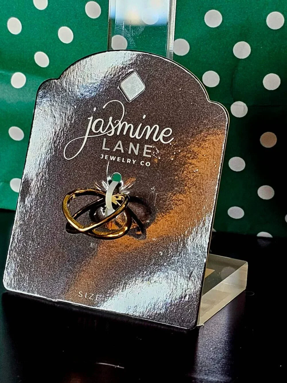 Jasmine Lane Infinity Ring Size 7